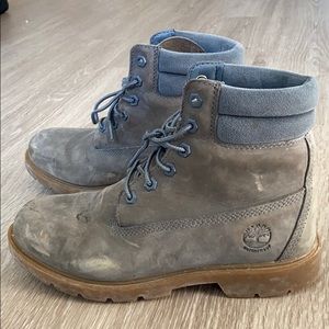 TIMBERLAND waterproof gray boots